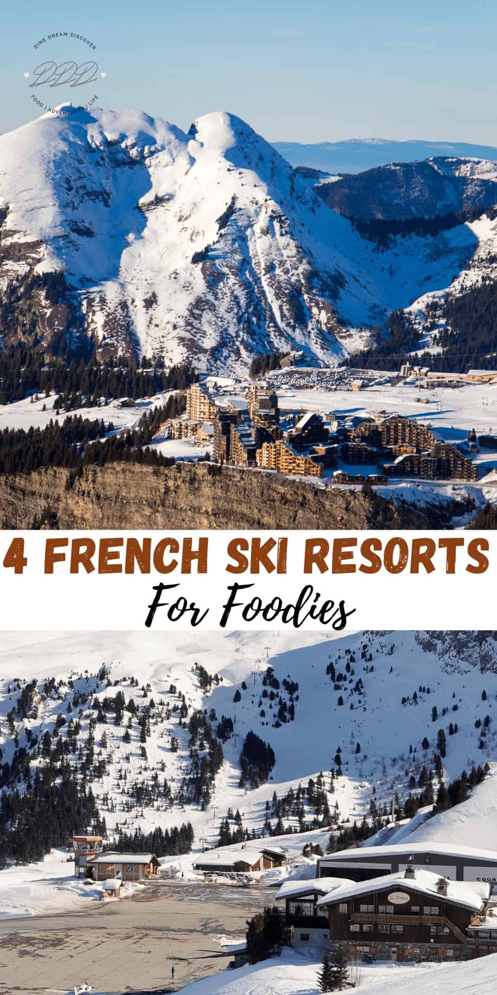 4 French Ski Resorts For Foodies 