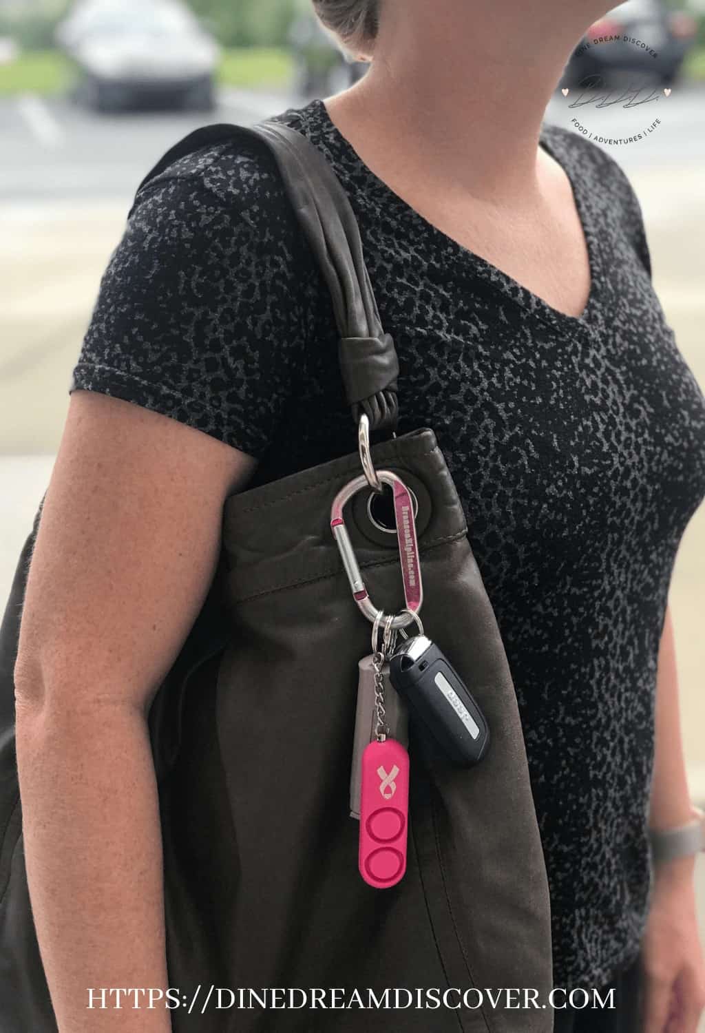 personal pepper spray key chain