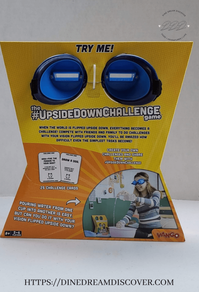 Upside Down Challenge Game Dine Dream Discover