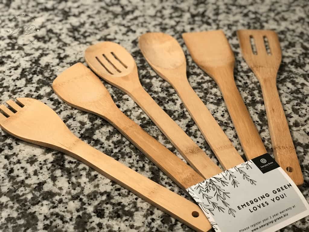 bamboo kitchen utensils