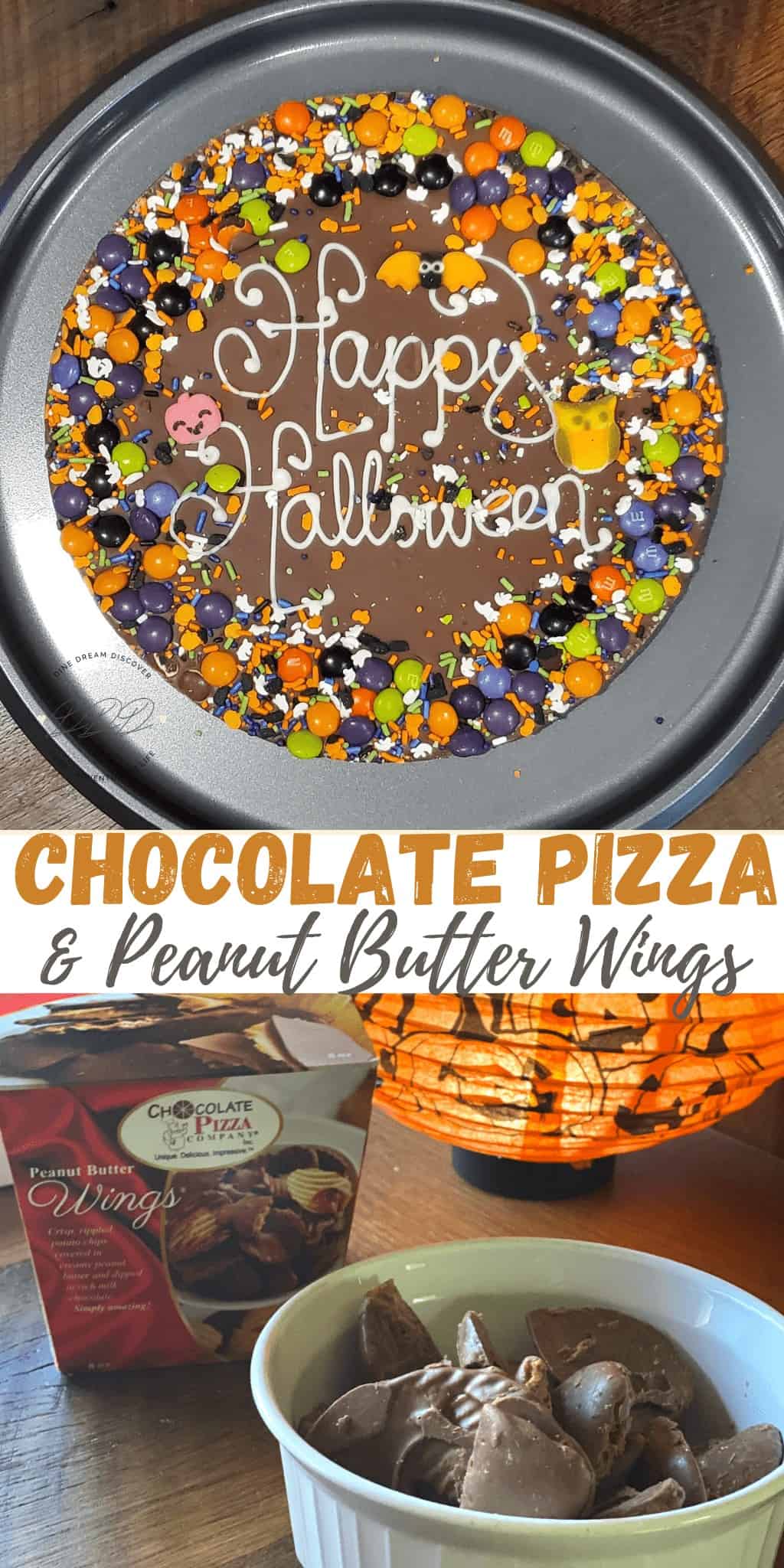 Celebrate Halloween with a Chocolate Pizza 