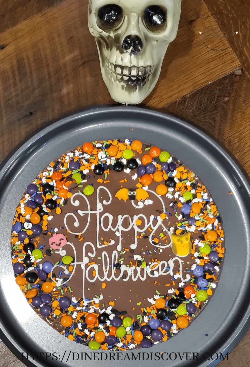 Celebrate Halloween with a Chocolate Pizza