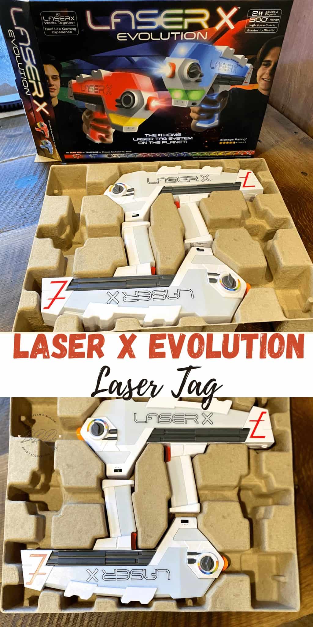 Laser X Evolution Laser Tag - Dine Dream Discover