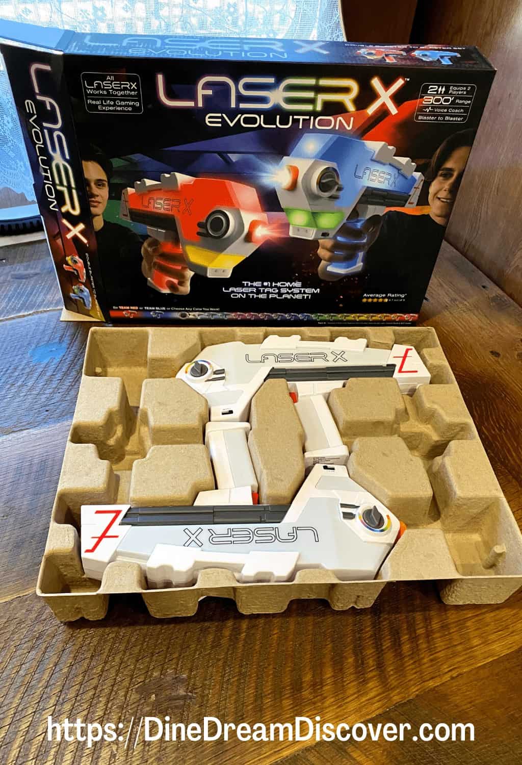 laser x Blaster-to-Blaster Laser Tag