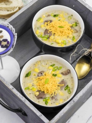 potato and corn chowder