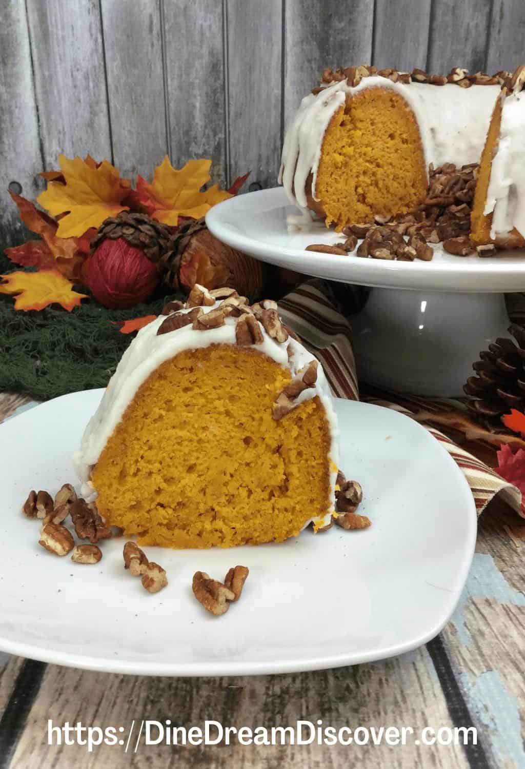 sour cream pumpkin bundt cake