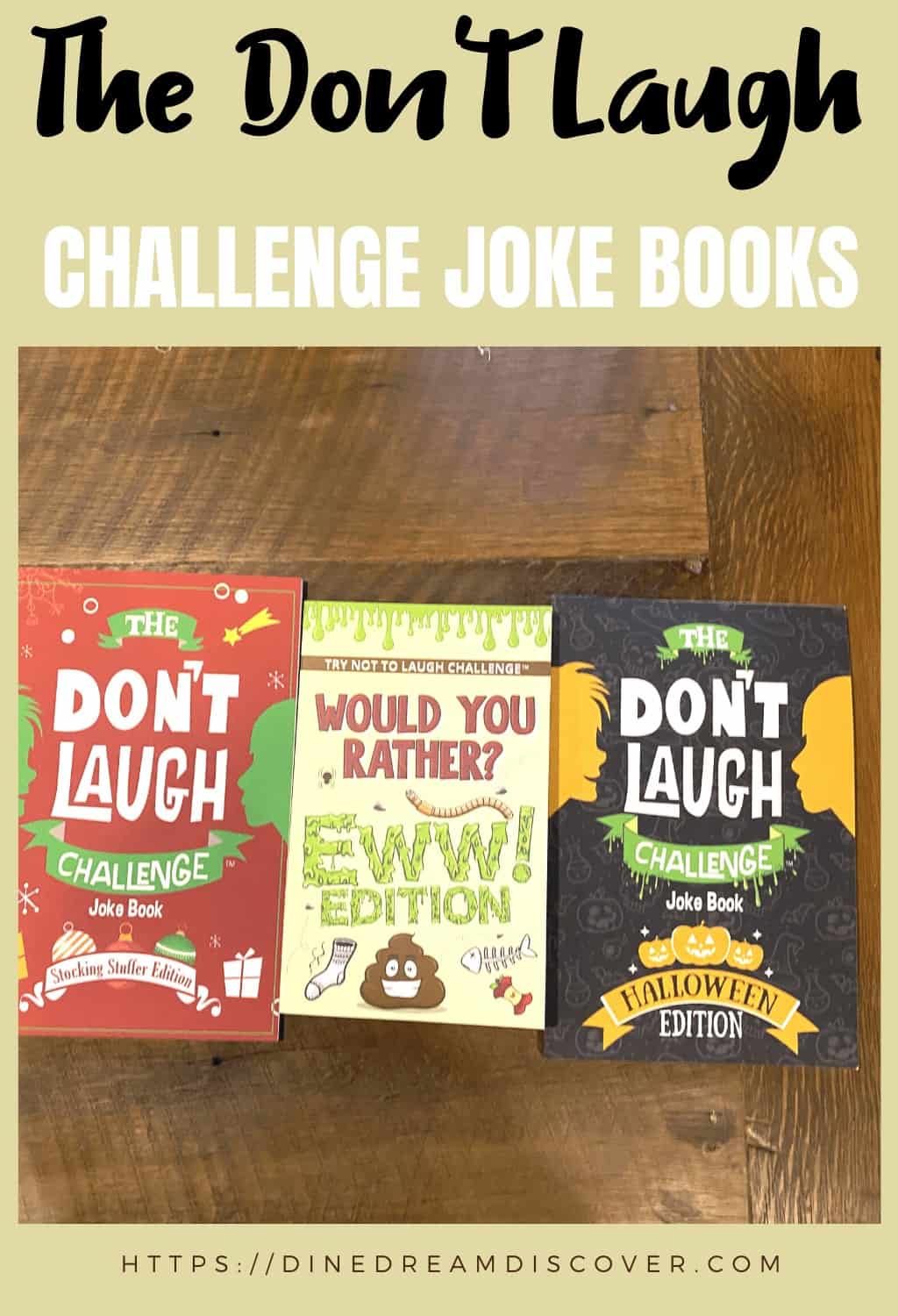 don't laugh challenge books