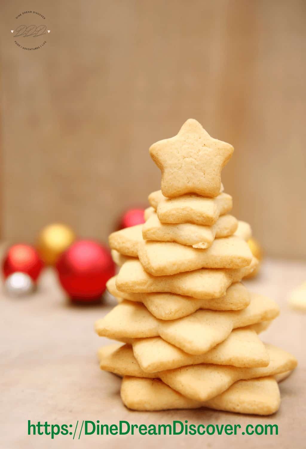 3D Christmas Tree Cookies