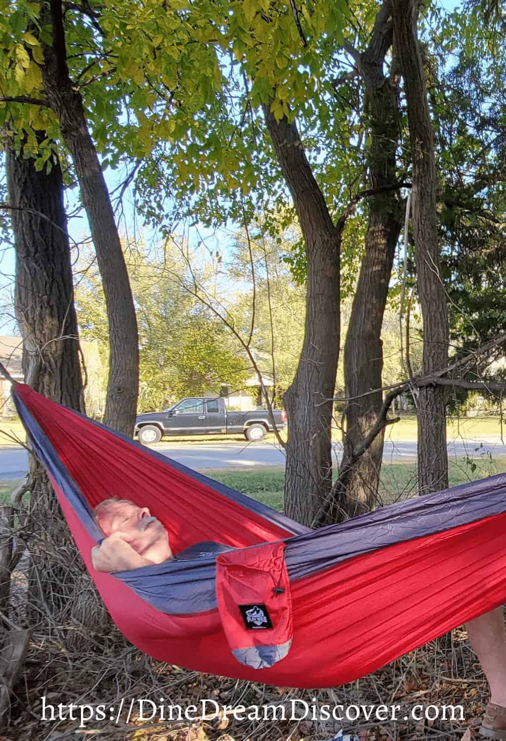 Double hotsell camping hammock