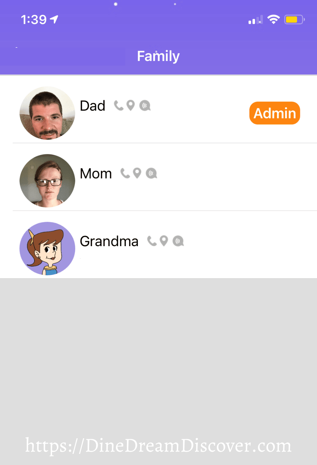 add family members to smartwatch