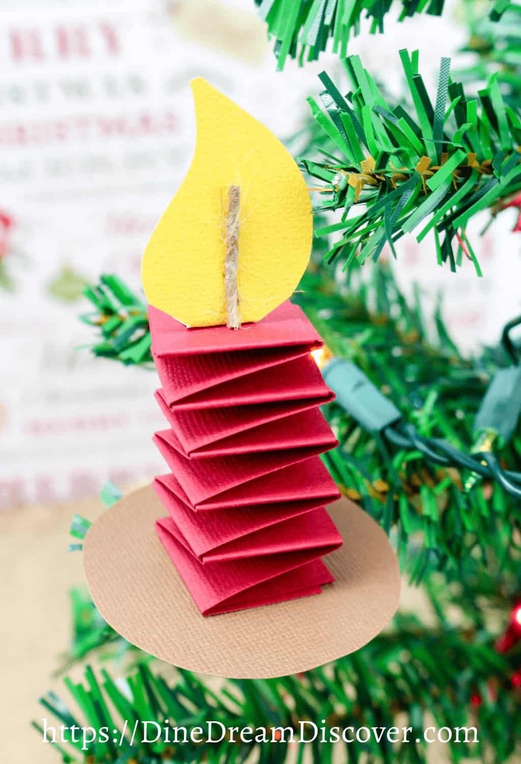 Easy Christmas Candles Craft