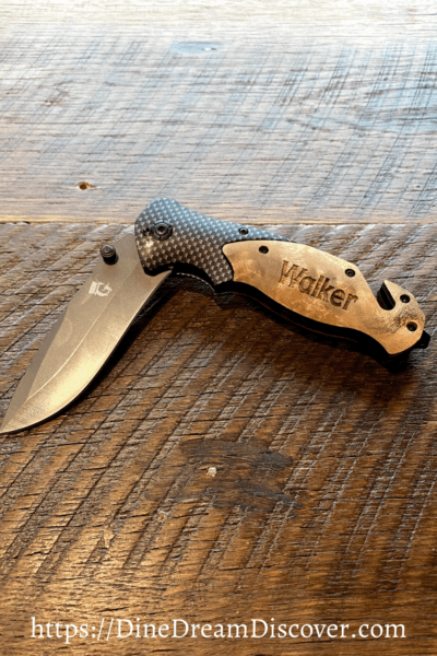 personalized knife
