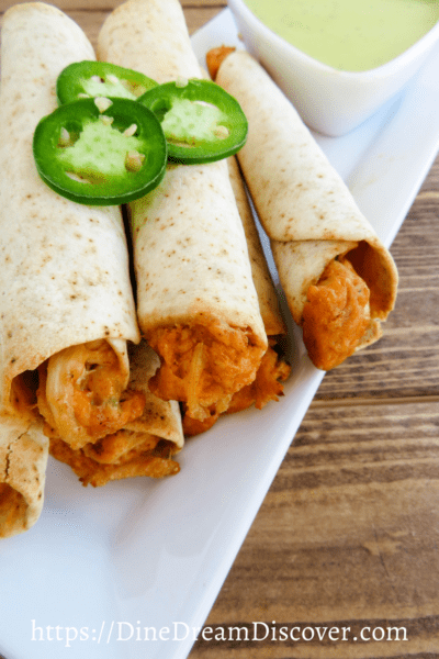 Fiesta Chicken Taquitos Recipe