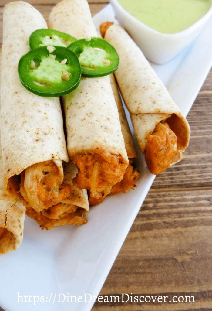 Fiesta Chicken Taquitos Recipe