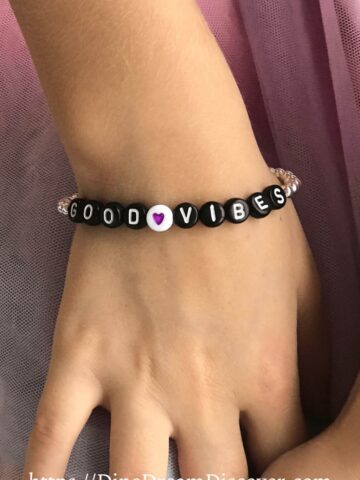 good vibes teen bracelet