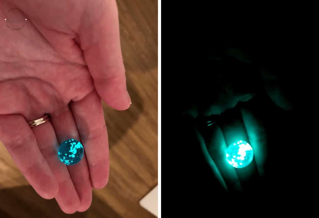 GLOW IN THE DARK MARBLES