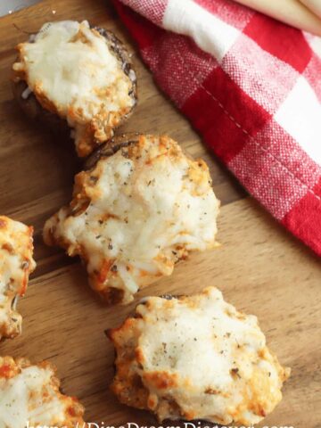 Pizza Stuffed Mushrooms Recipe