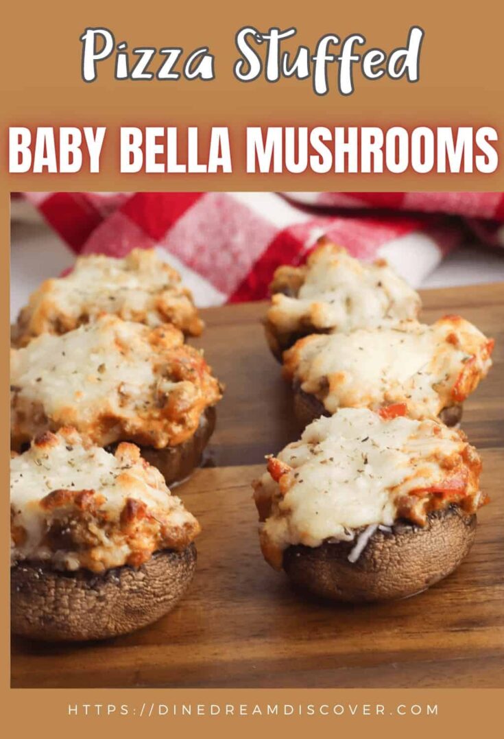 Pizza Stuffed Mushrooms Recipe with WW Points