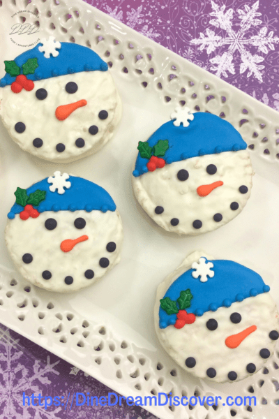 snowman desserts