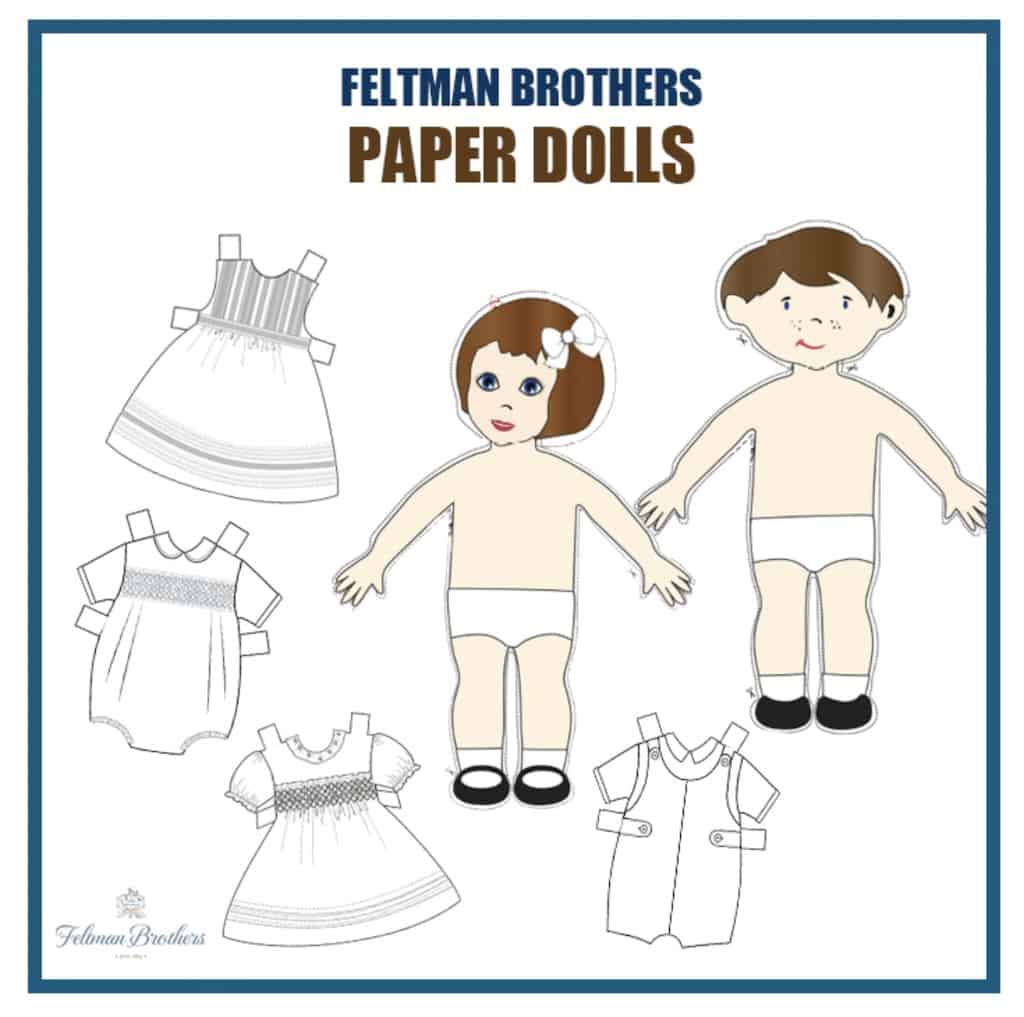 feltman brothers paper dolls