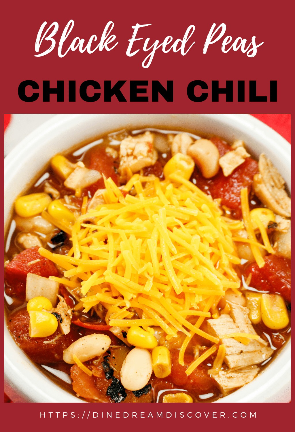 black eyed peas chicken chili