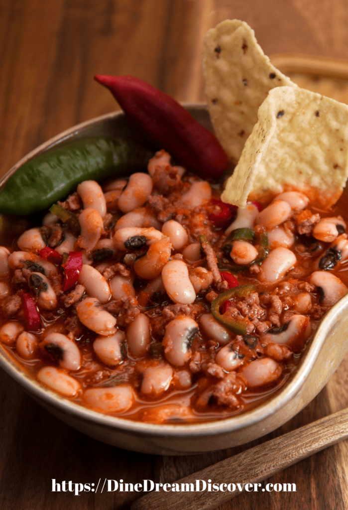 Black Eyed Peas Chicken Chili Recipe - Dine Dream Discover