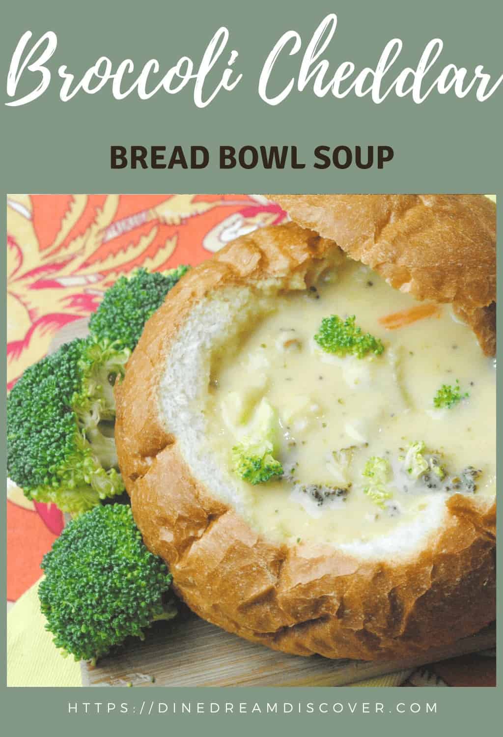 Bread Bowl Broccoli Cheddar Soup Recipe