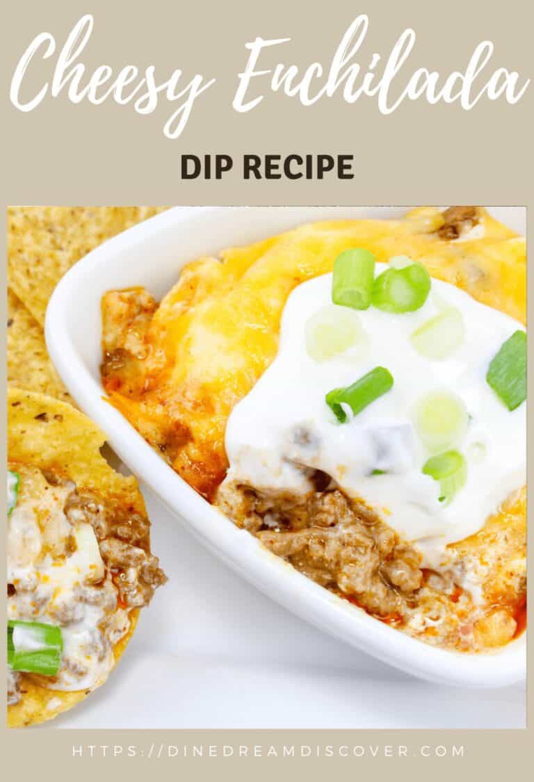 Cheesy Enchilada Dip Recipe Dine Dream Discover