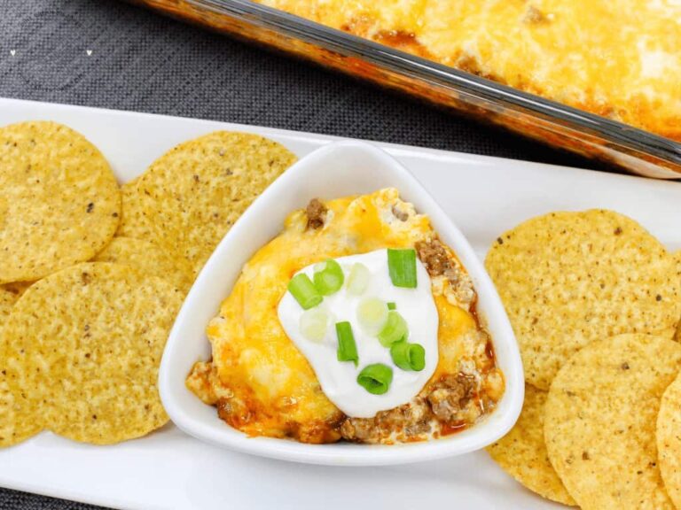Cheesy Enchilada Dip Recipe Dine Dream Discover