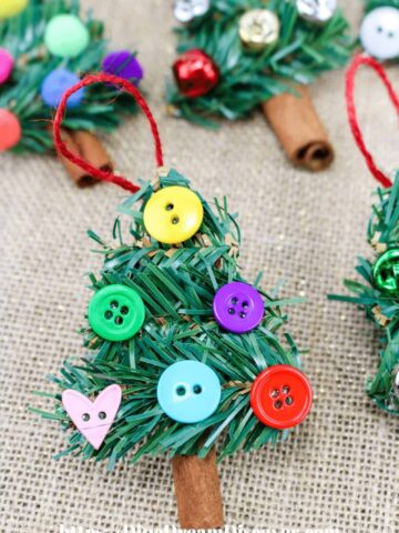 Dollar Store Christmas Tree Ornaments DIY