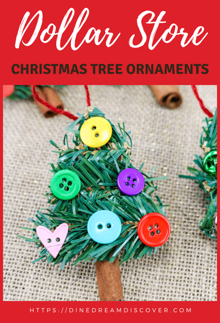 Dollar Store Christmas Tree Ornaments DIY