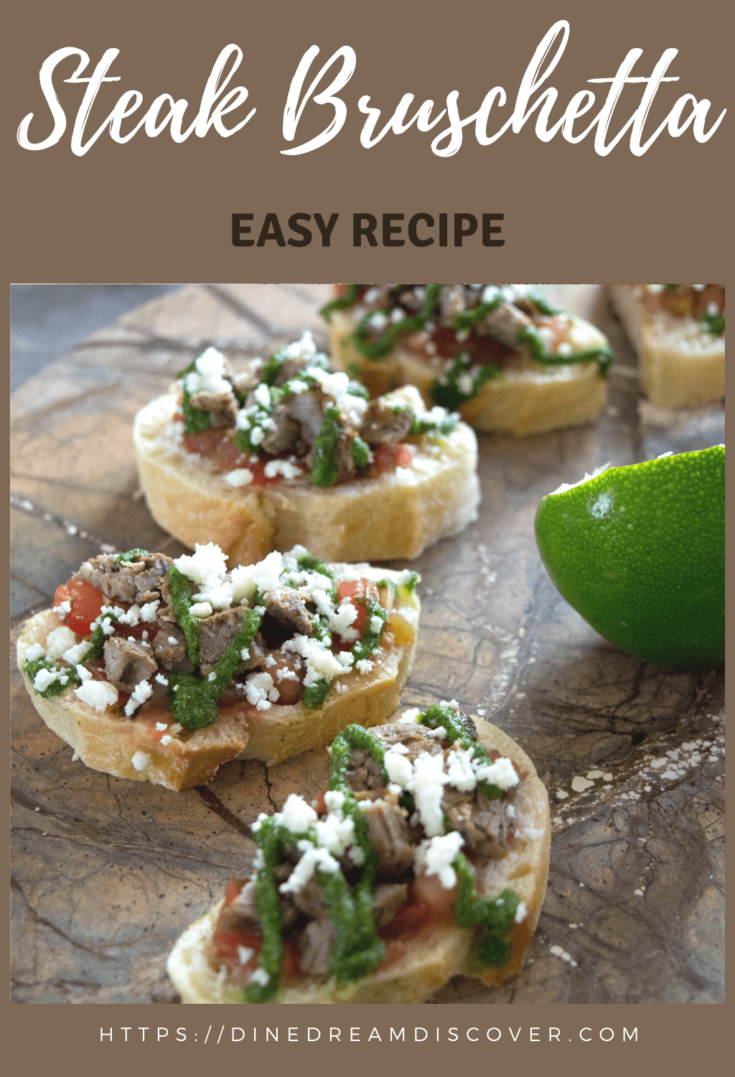 Easy Steak Bruschetta Recipe