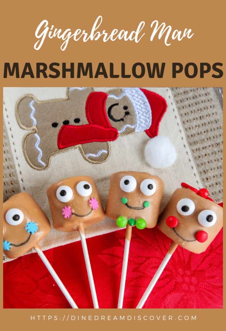 Gingerbread Man Marshmallows