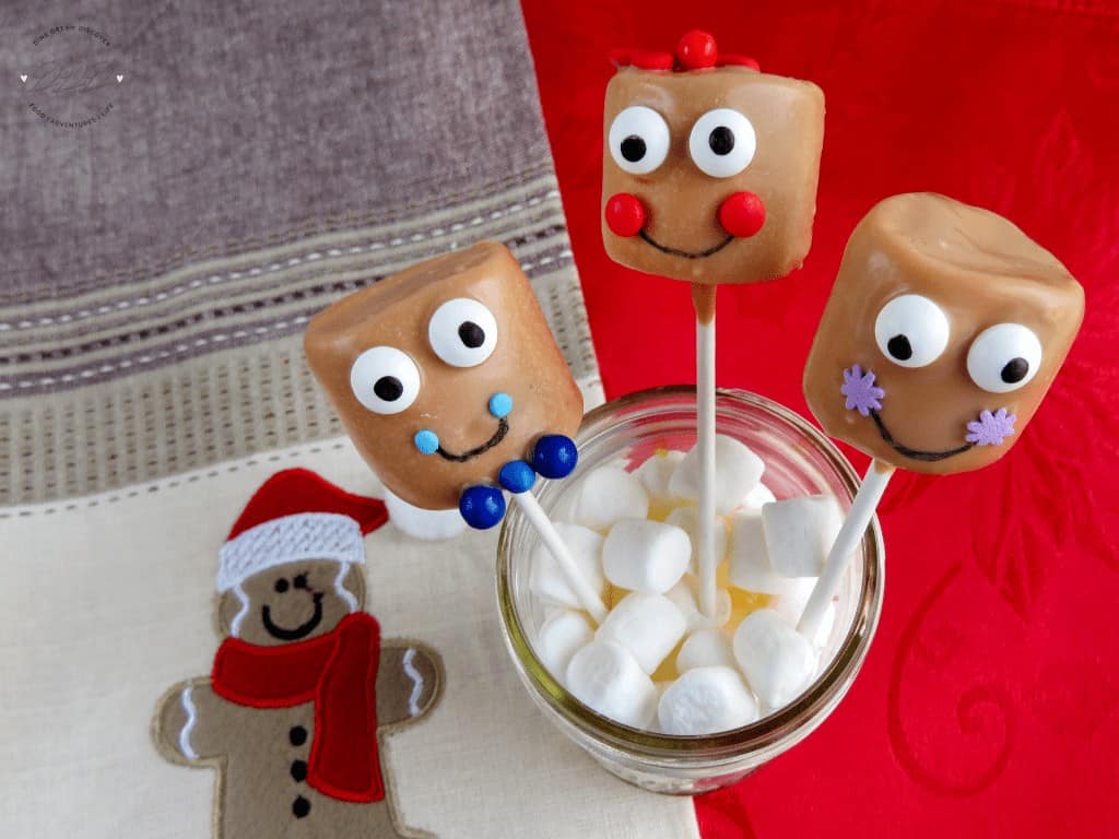 Gingerbread Man Marshmallows 