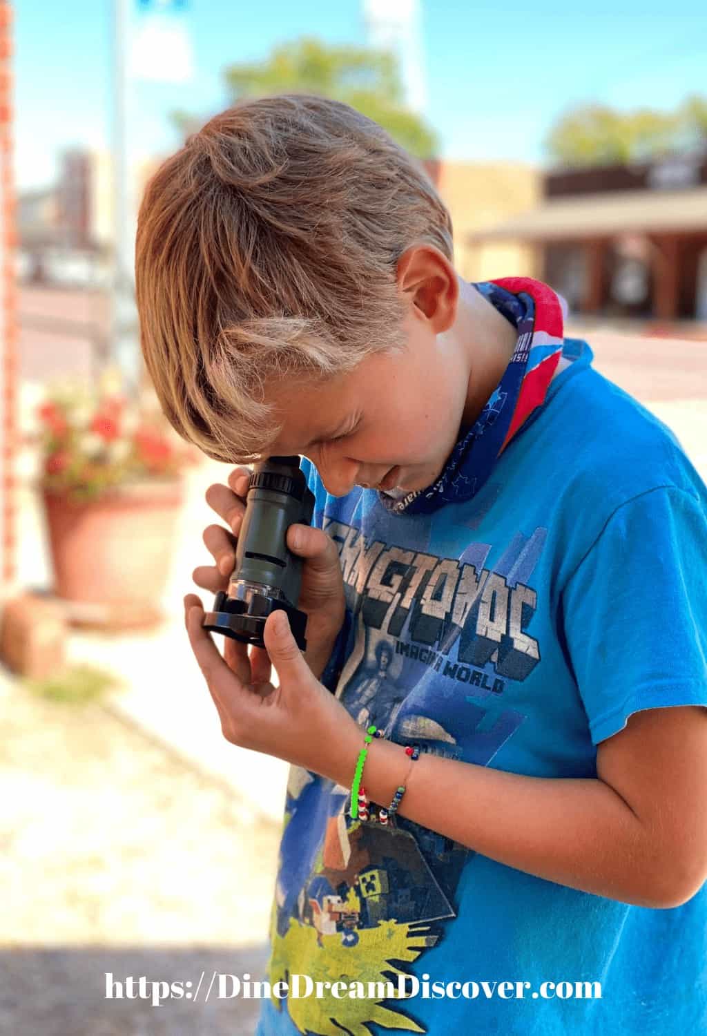 Lighted Pocket Microscope