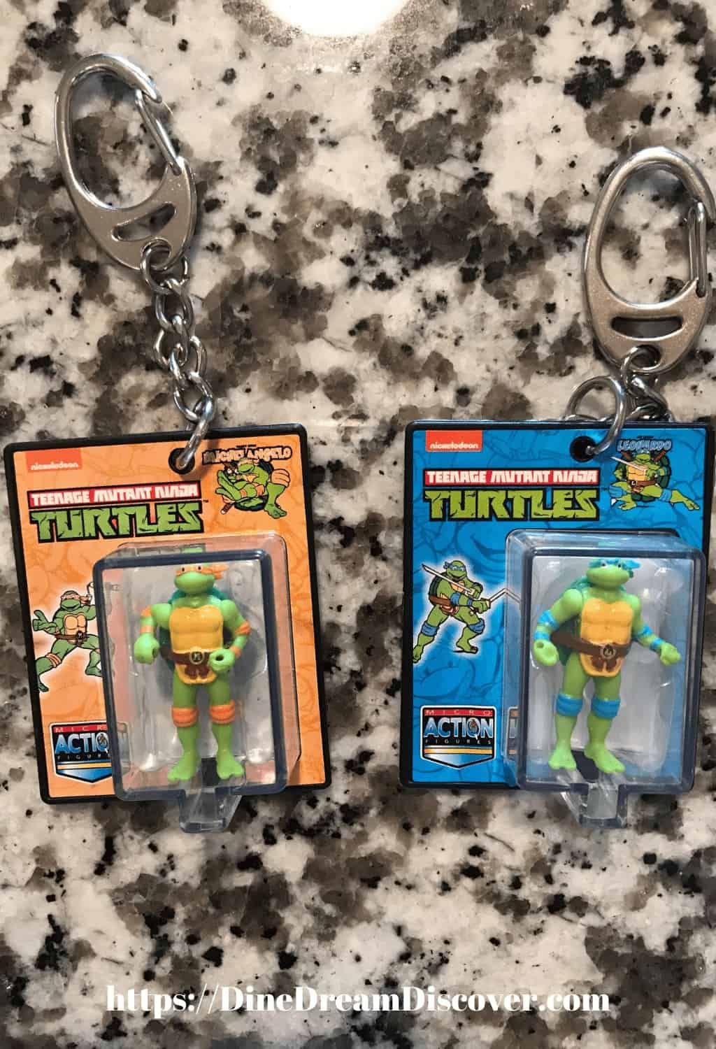 World's Coolest Teenage Mutant Ninja Turtles keychains