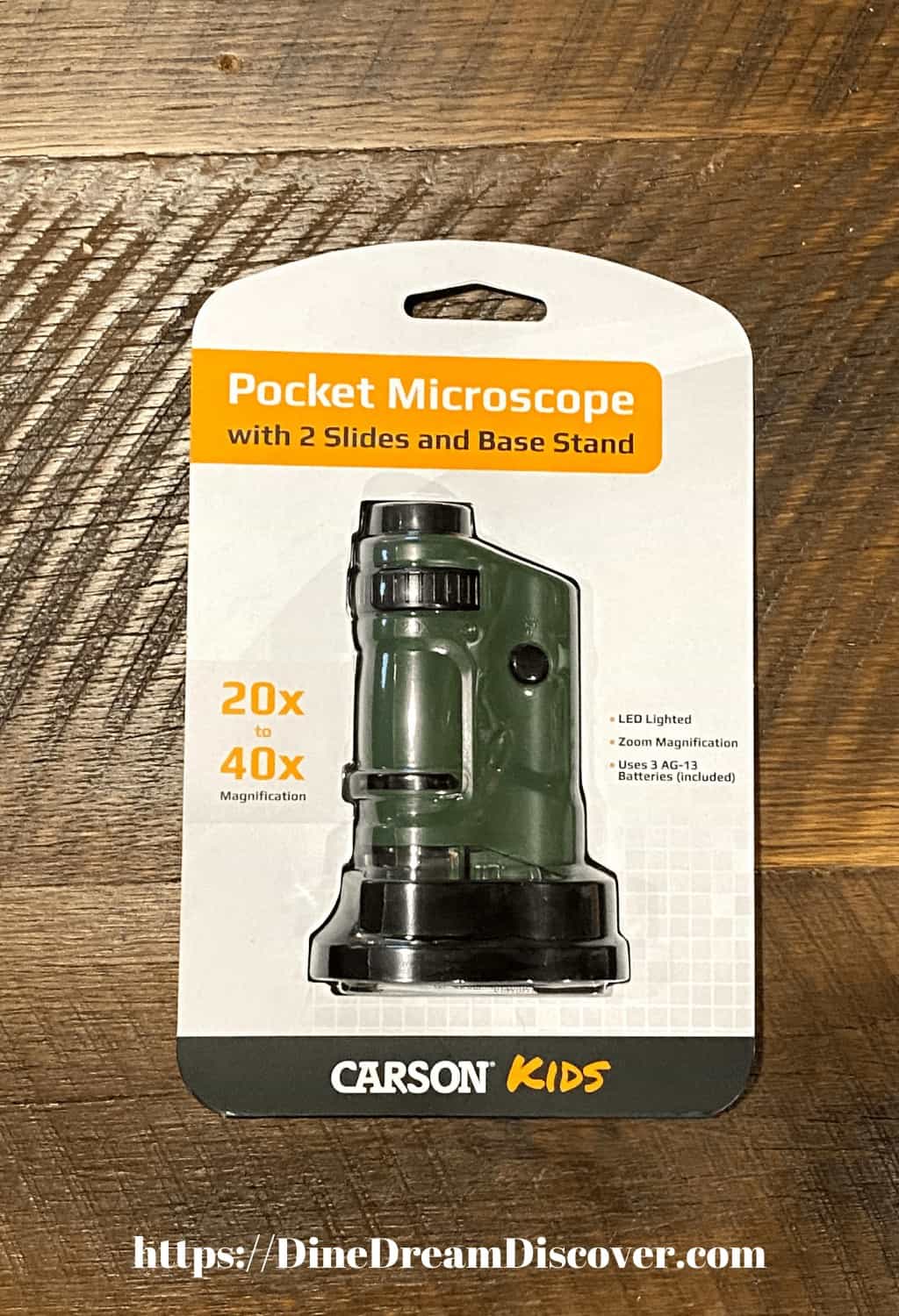 Lighted Pocket Microscope