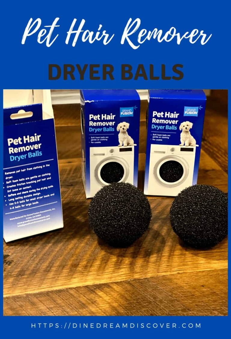 Pet Hair Remover Dryer Balls Dine Dream Discover
