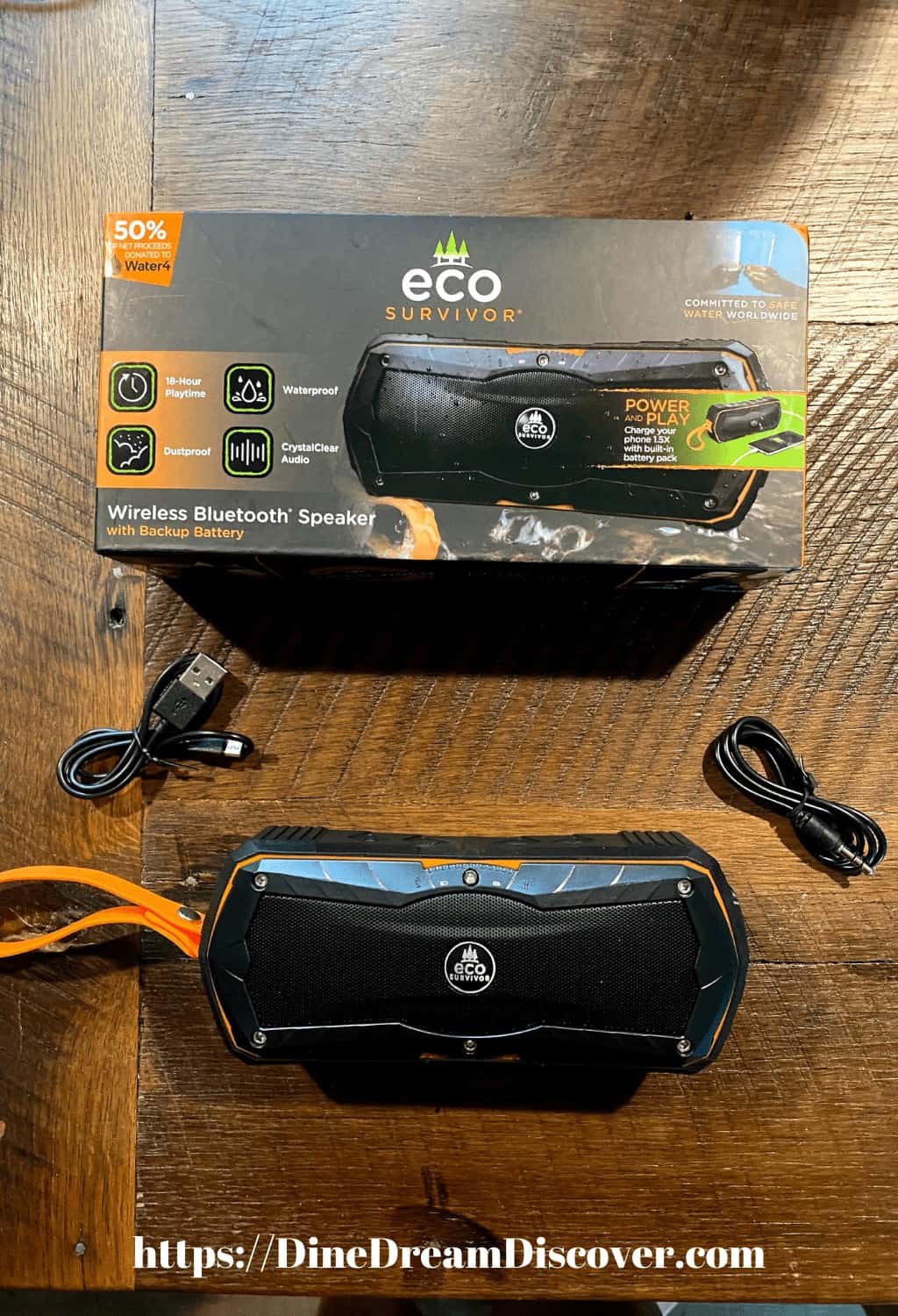 Ecosurvivor best sale bluetooth speaker