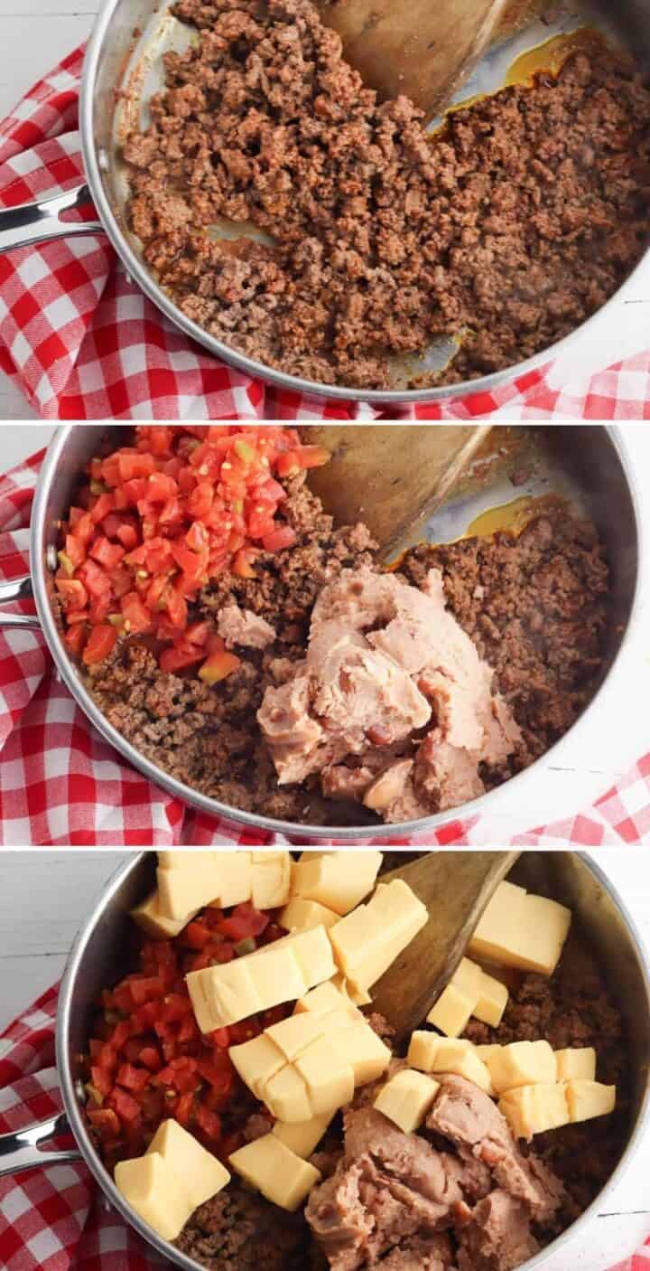 Beef Taco Dip Recipe WW 7 Points Dine Dream Discover