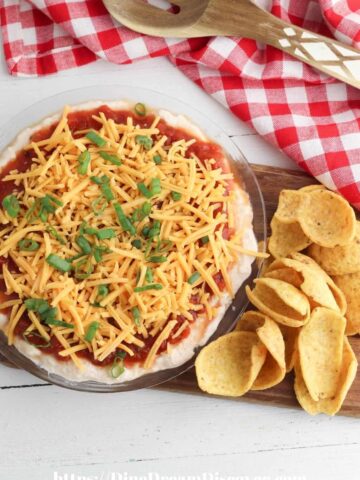meatless taco dip recipe