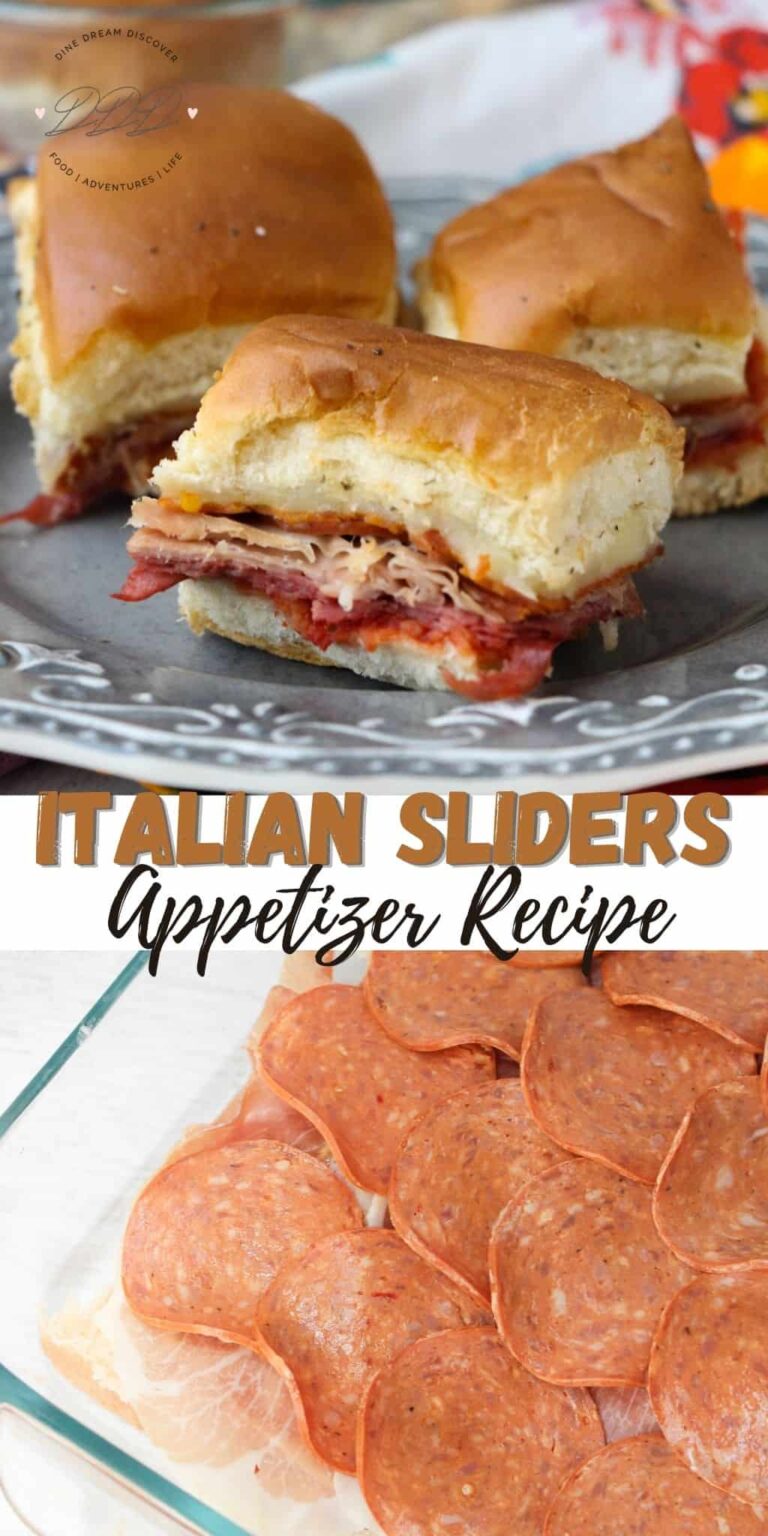 Hot Italian Sliders Recipe Dine Dream Discover