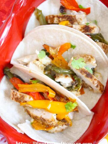 Sheet Pan Chicken Fajitas