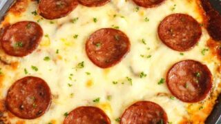 Keto Zucchini Pizza Pie Recipe