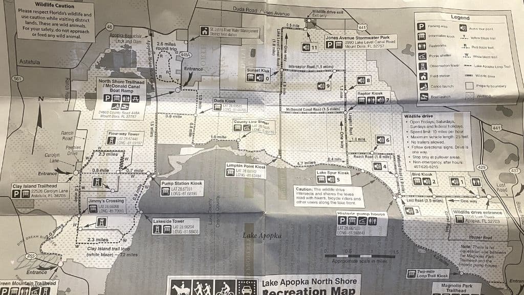 lake apopka map