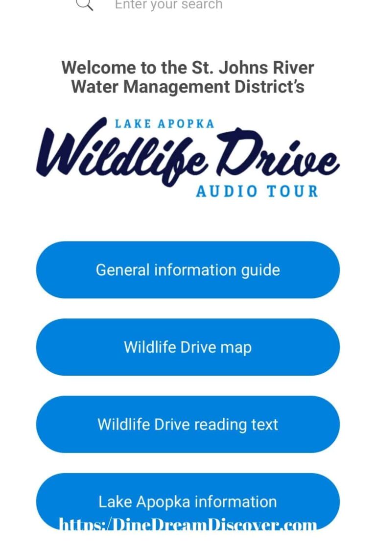 Lake Apopka Wildlife Drive - Dine Dream Discover