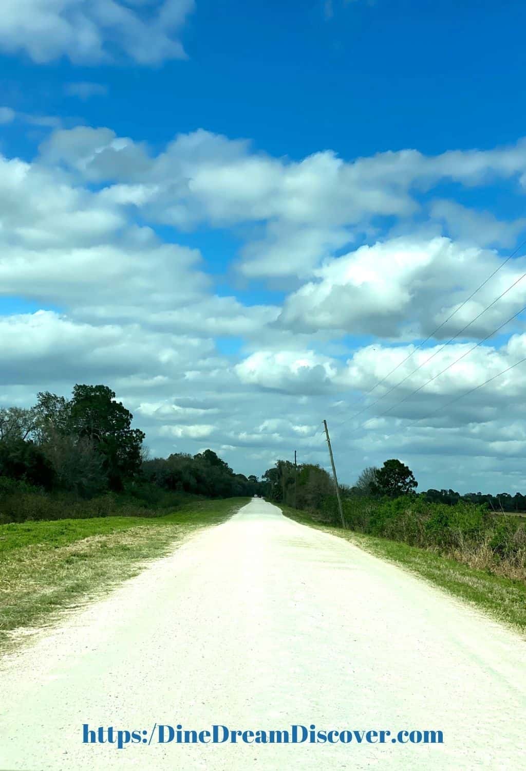 one way dirt road 