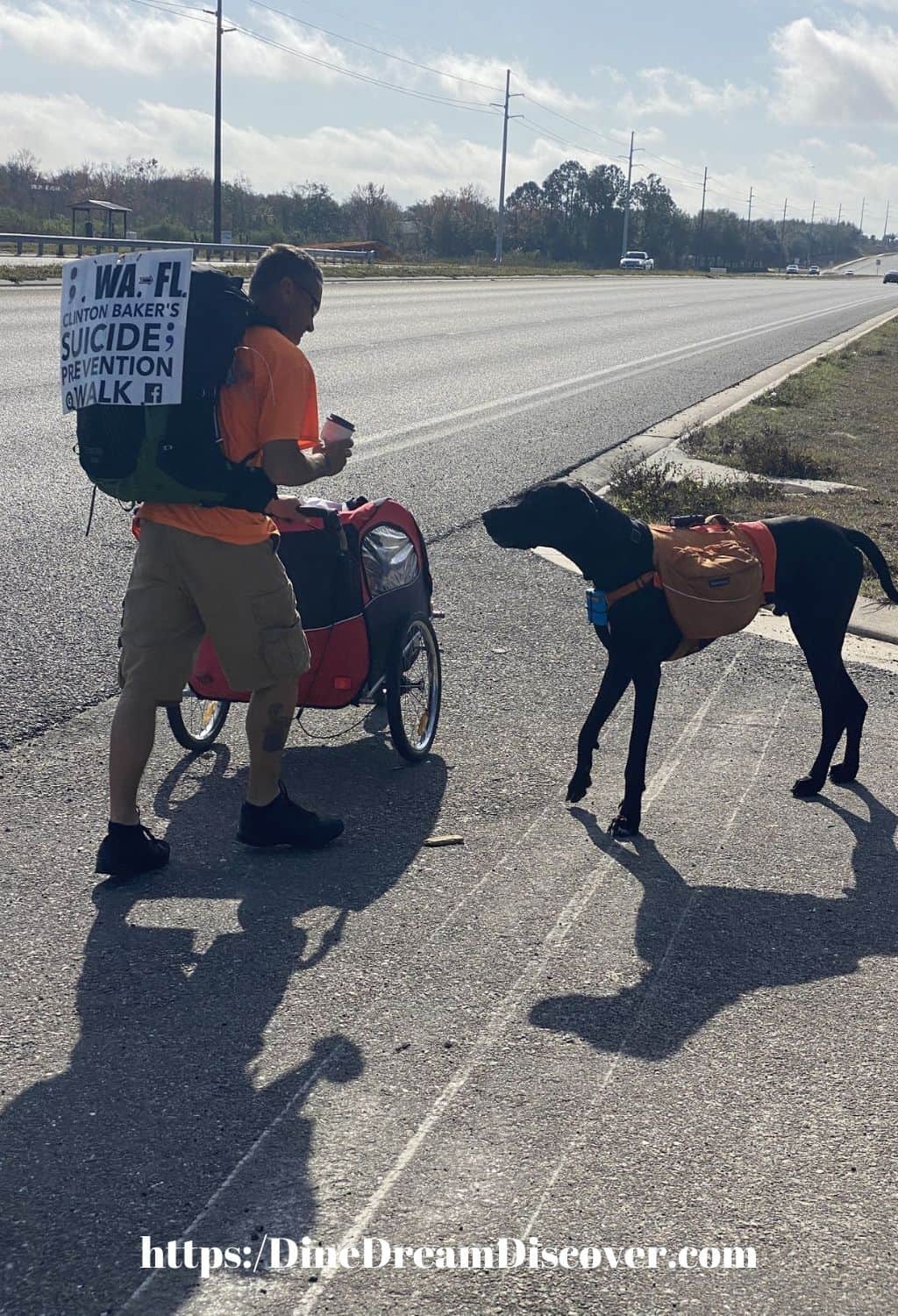 Suicide Prevention Awareness Walk FL to WA to FL