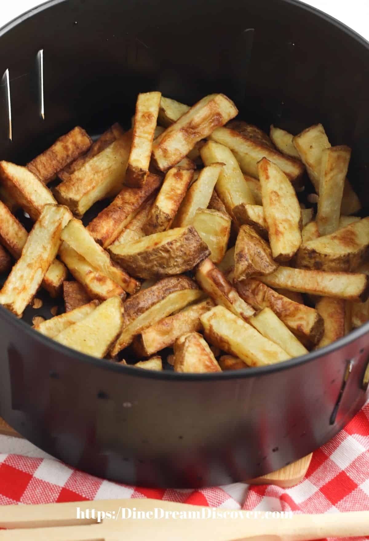 air fryer french fried potatoes
