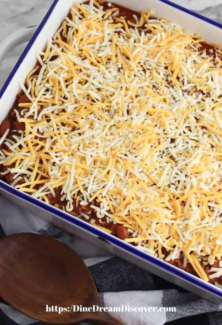 Chili Cheese Tater Tot Casserole Recipe Dine Dream Discover 9517